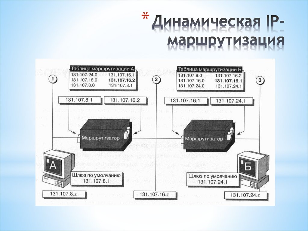 Динамическая IP-маршрутизация