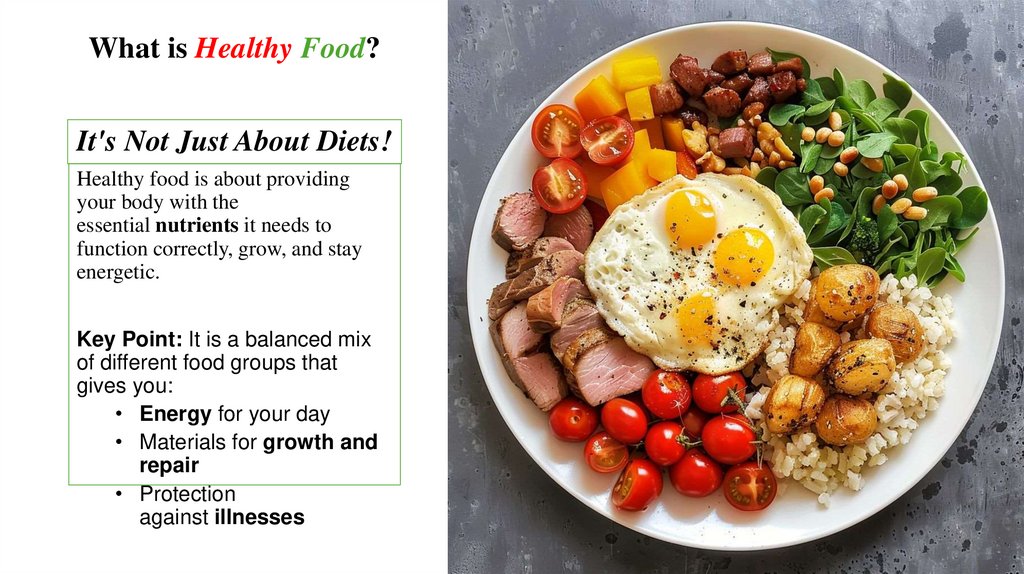 What is Healthy Food?