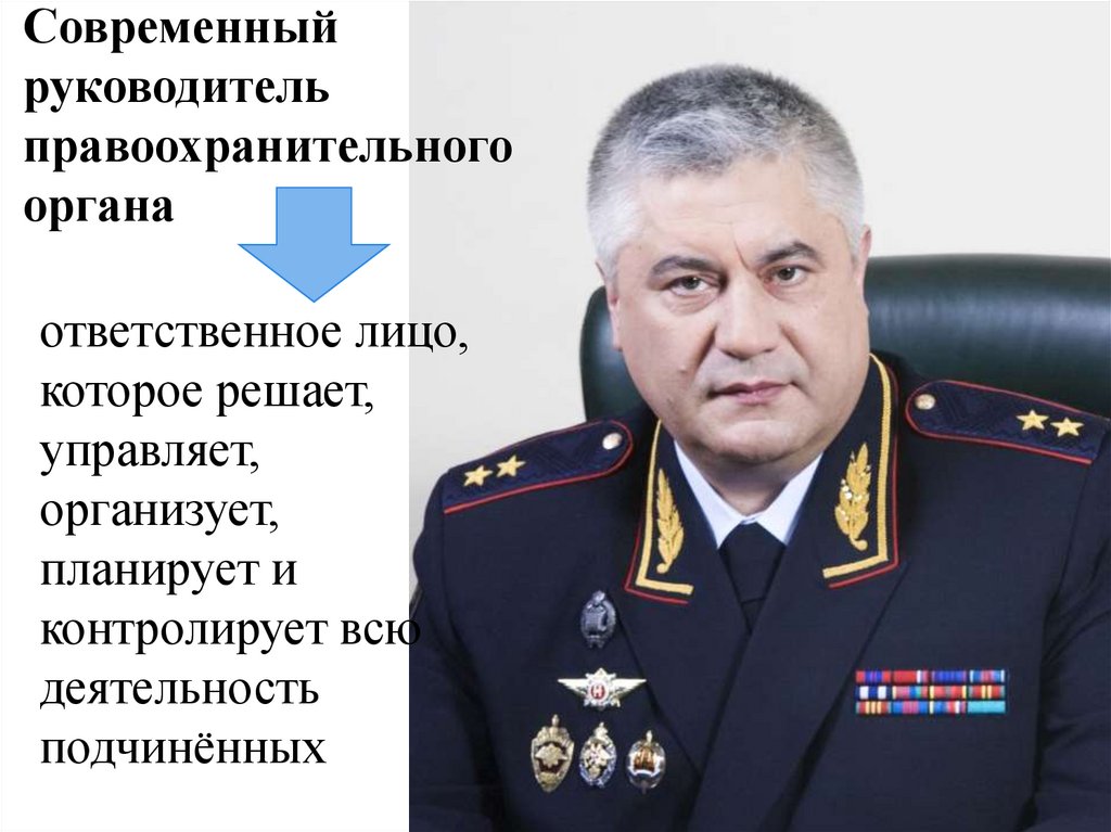 Современный руководитель правоохранительного органа