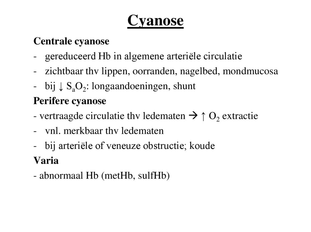 Cyanose