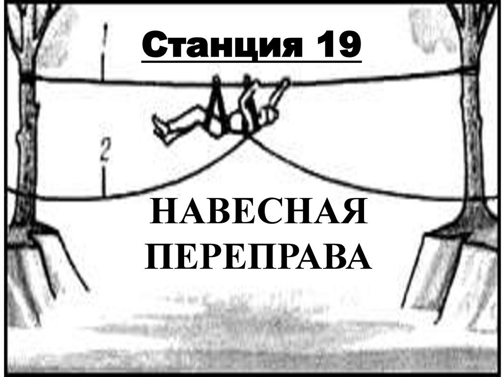 НАВЕСНАЯ ПЕРЕПРАВА