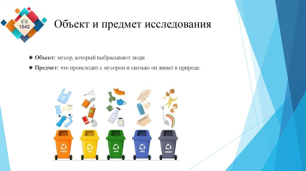 Объект и предмет исследования