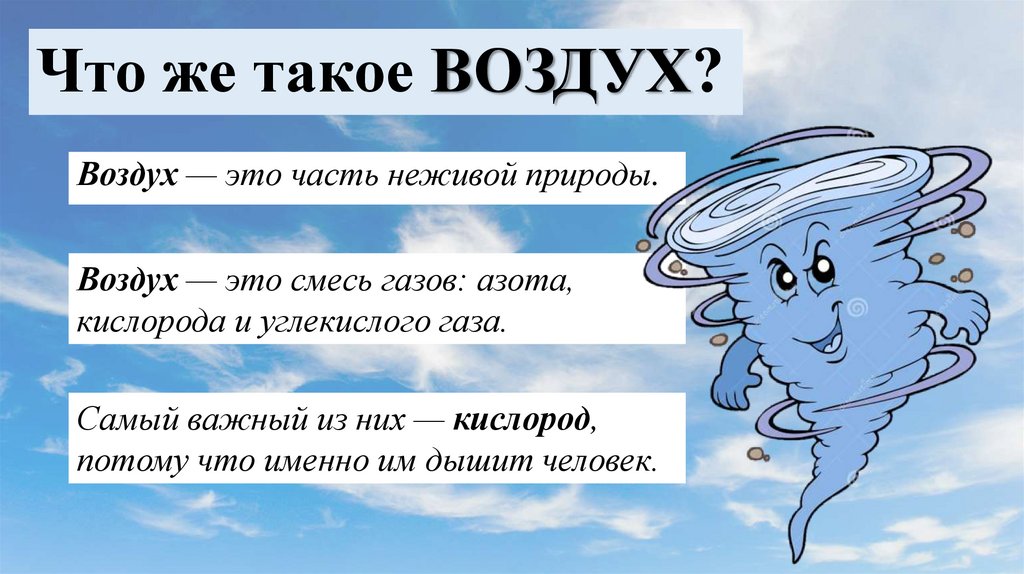 Что же такое ВОЗДУХ?
