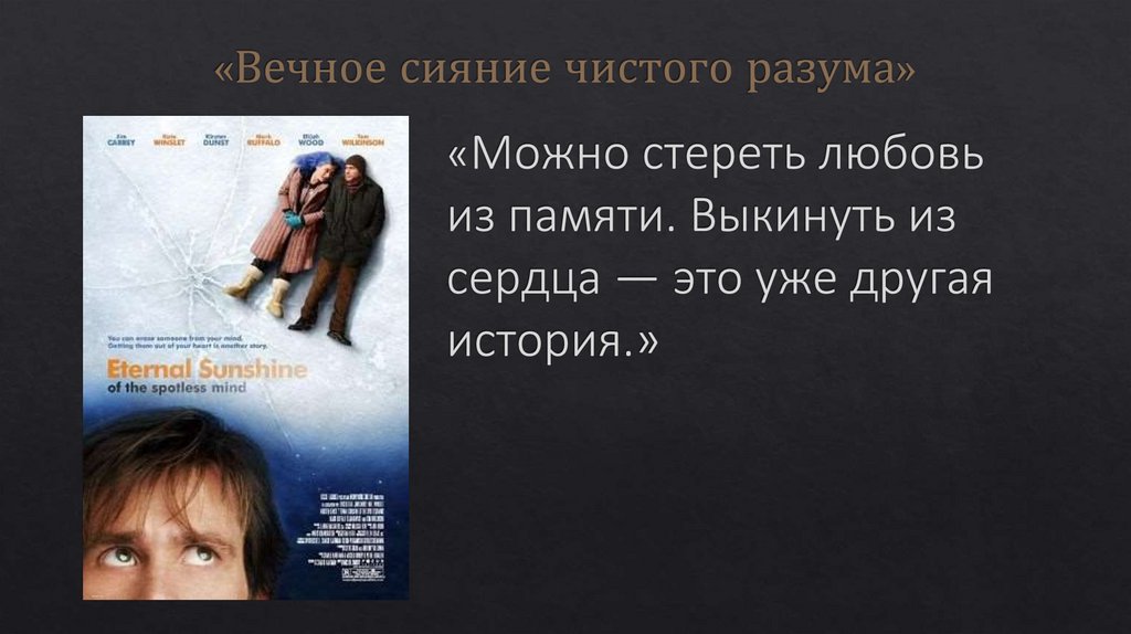 «Вечное сияние чистого разума»