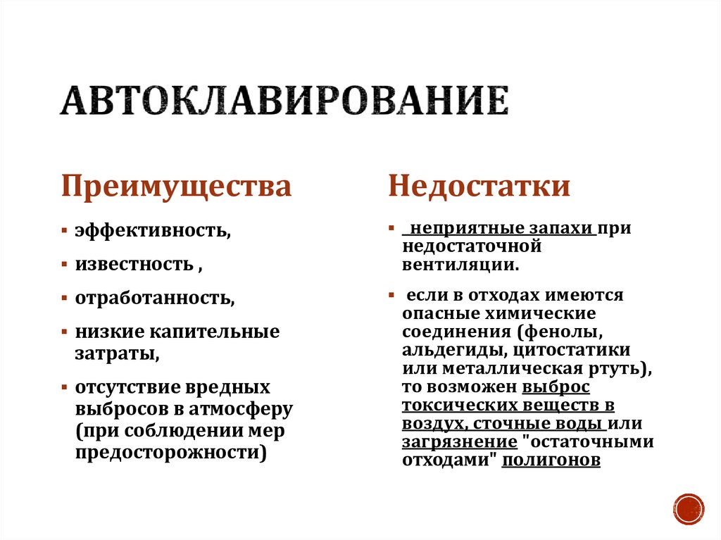 Автоклавирование