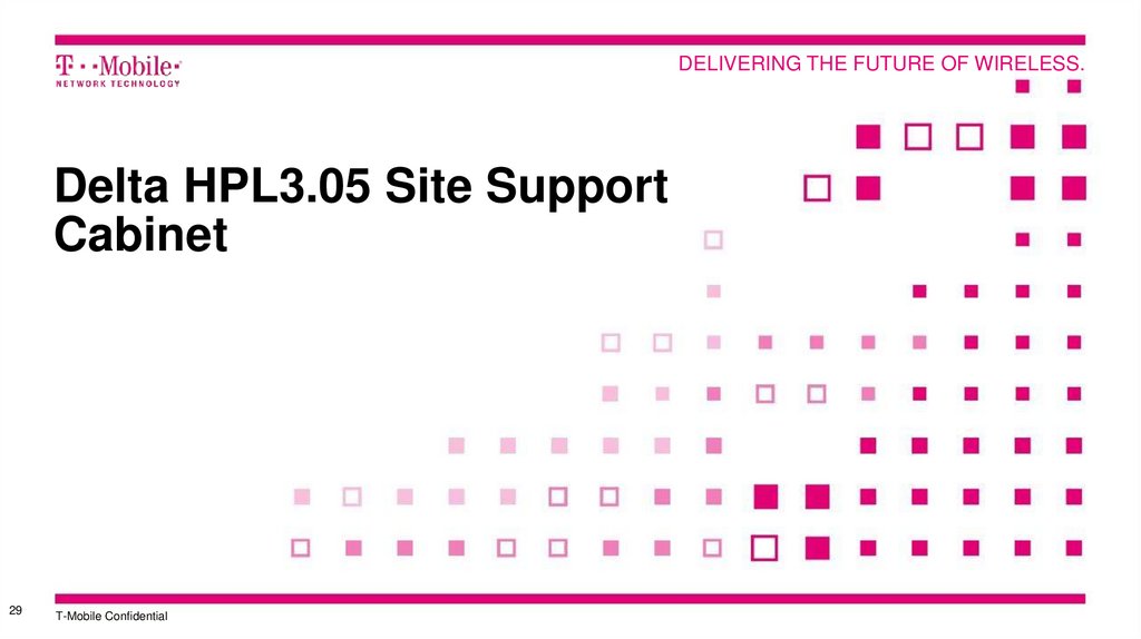 Delta HPL3.05 Site Support Cabinet