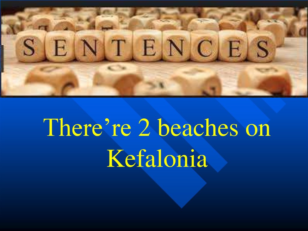 There’re 2 beaches on Kefalonia