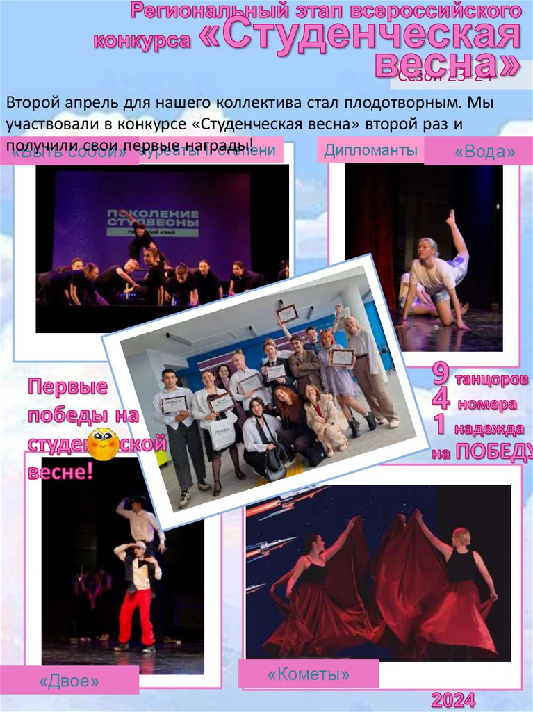 Региональный этап всероссийского конкурса «Студенческая весна»