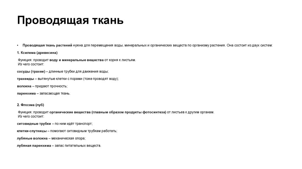 Проводящая ткань