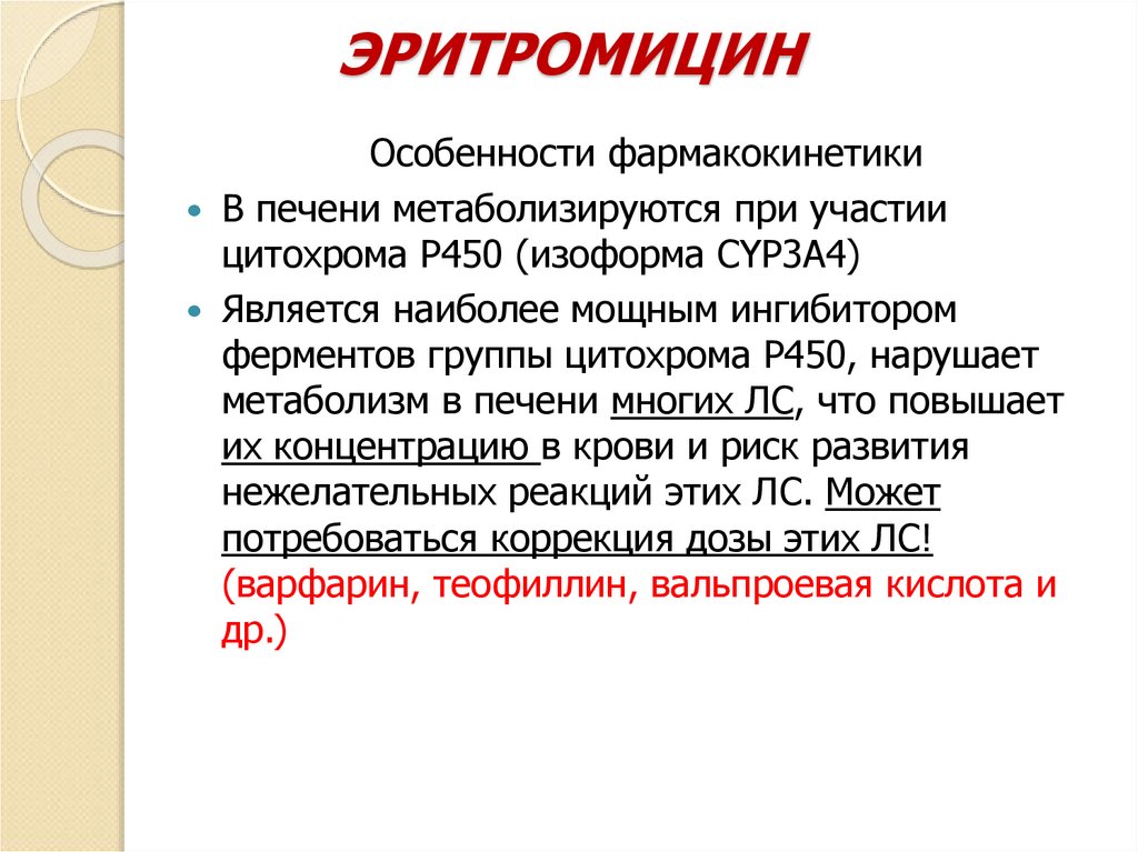 ЭРИТРОМИЦИН