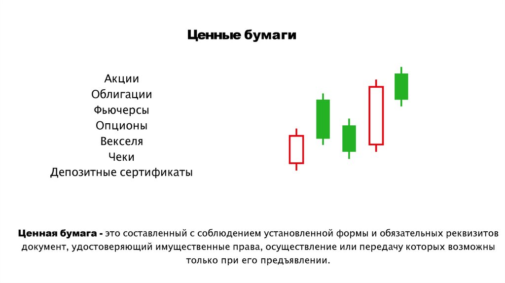 Ценные бумаги