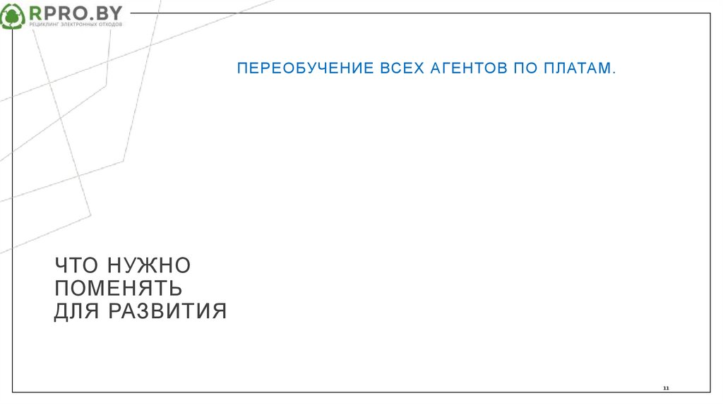 ЧТО НУЖНО ПОМЕНЯТЬ ДЛЯ РАЗВИТИЯ