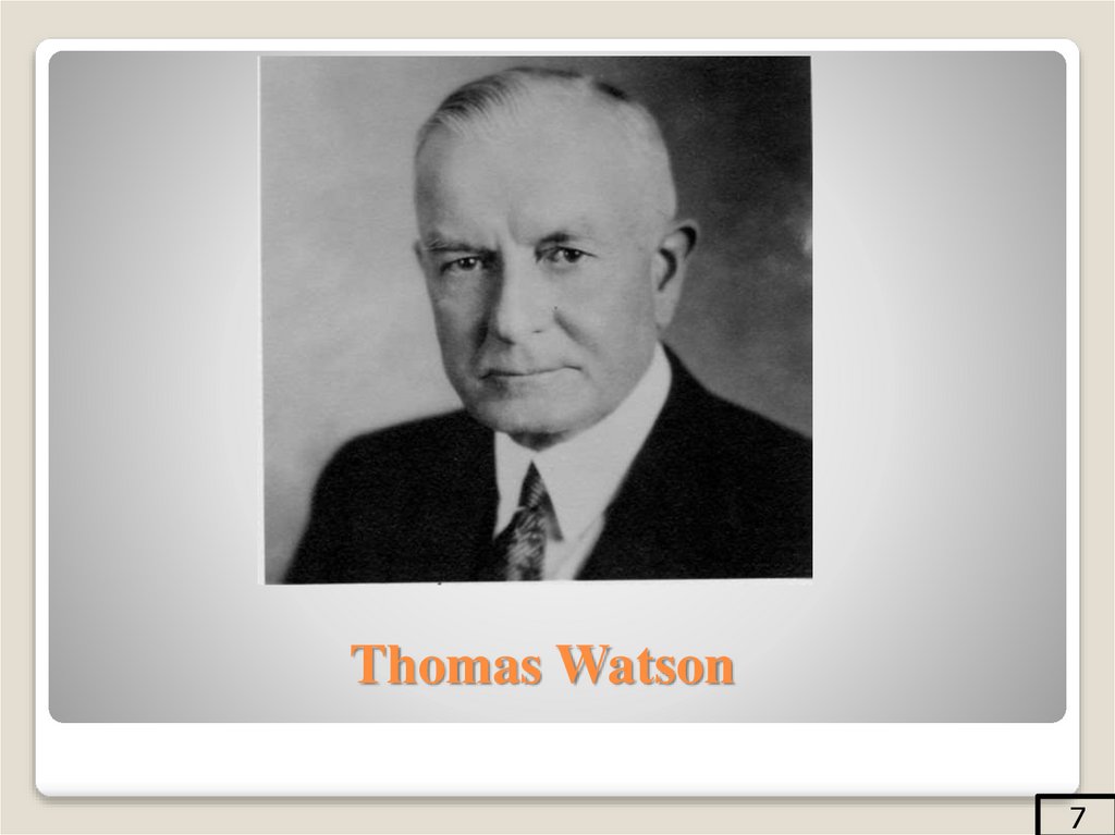 Thomas Watson
