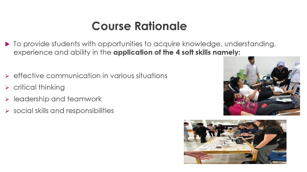 Course Rationale
