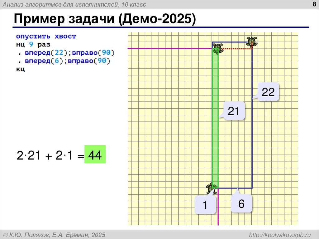 Пример задачи (Демо-2025)