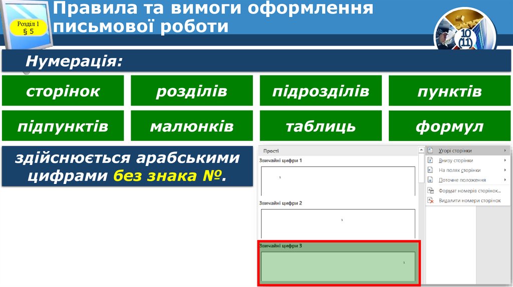 Правила та вимоги оформлення письмової роботи