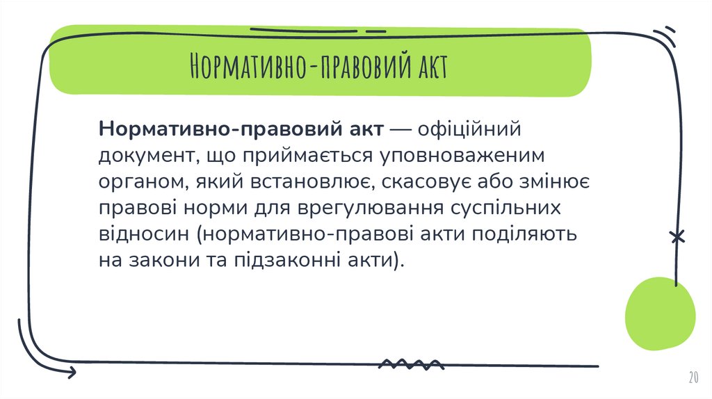 Нормативно-правовий акт