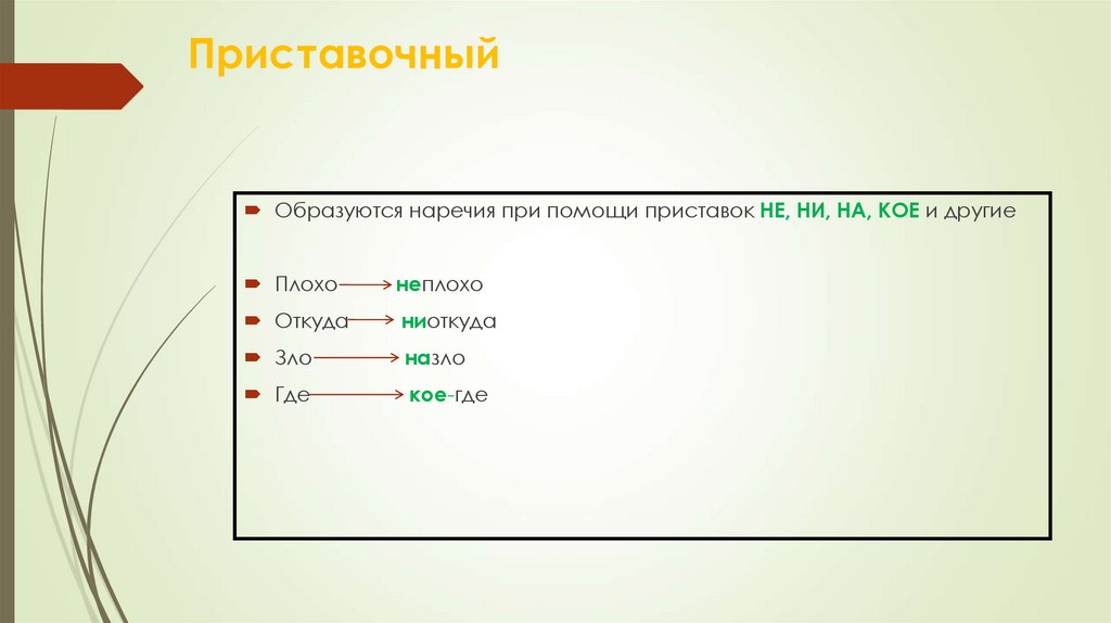 Приставочный