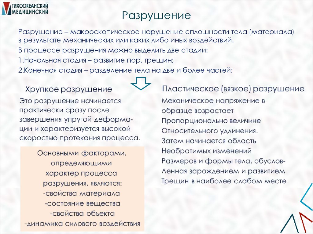 Разрушение