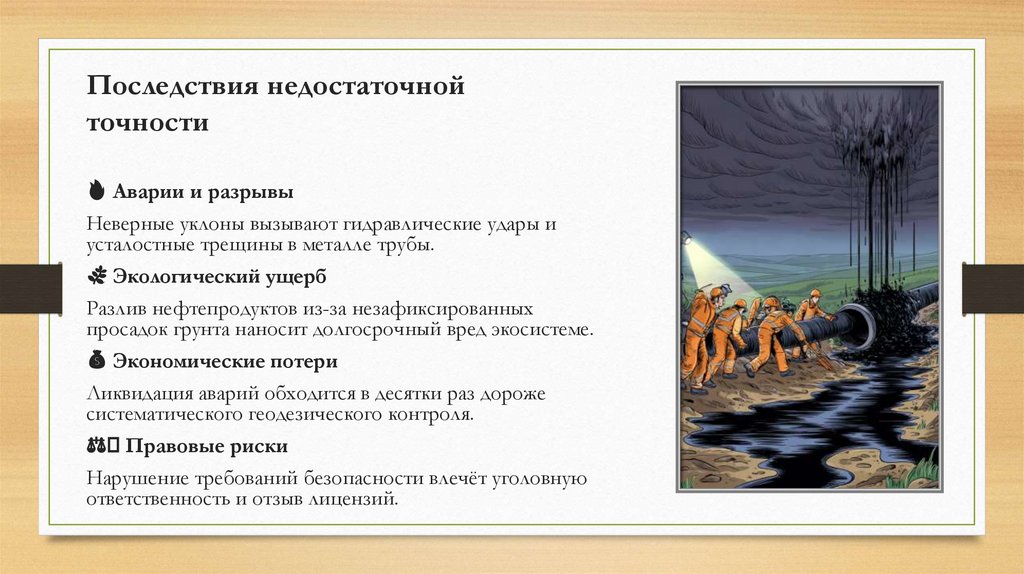 Последствия недостаточной точности