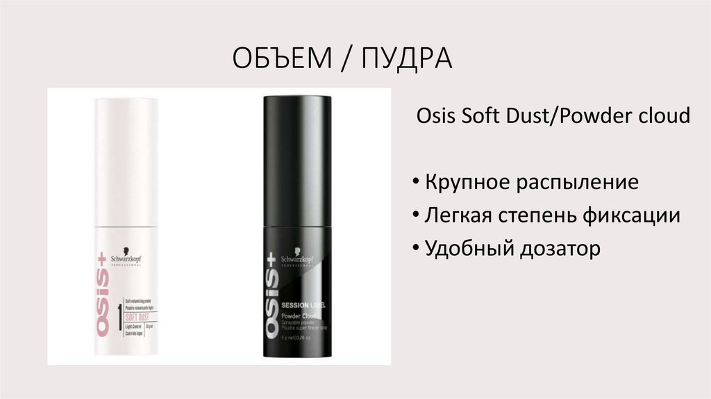 ОБЪЕМ / ПУДРА