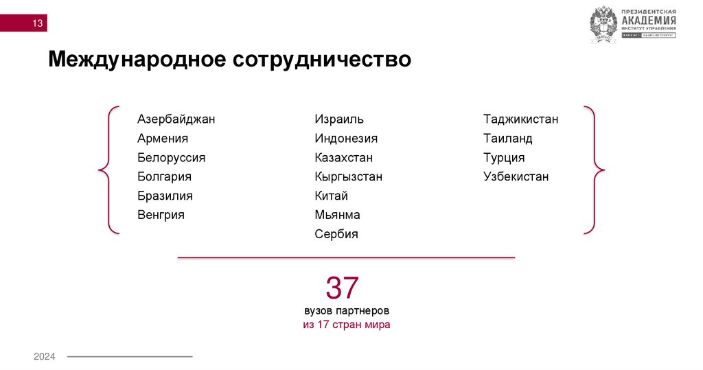 Международное сотрудничество