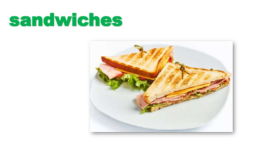 sandwiches