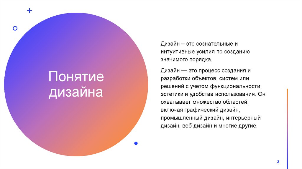 Понятие дизайна