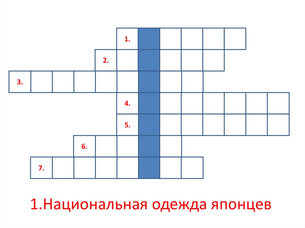 1.Национальная одежда японцев