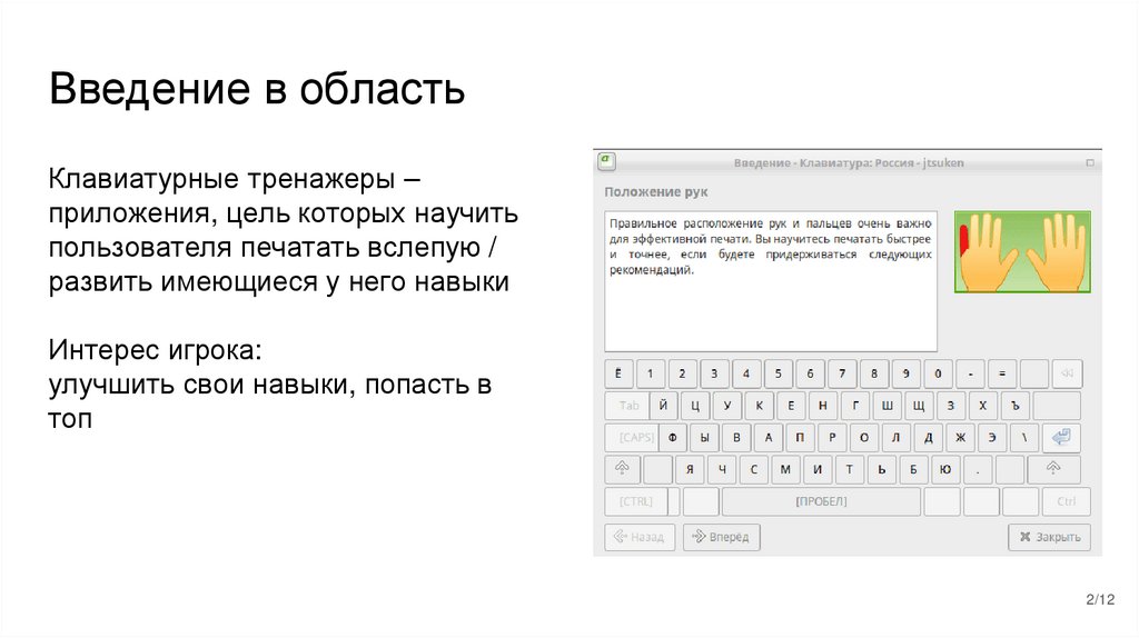 Введение в область