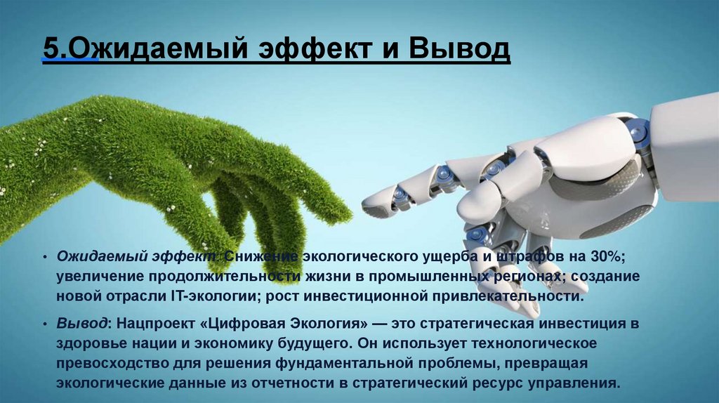 5.Ожидаемый эффект и Вывод