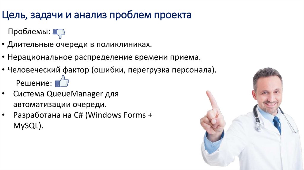 Цель, задачи и анализ проблем проекта