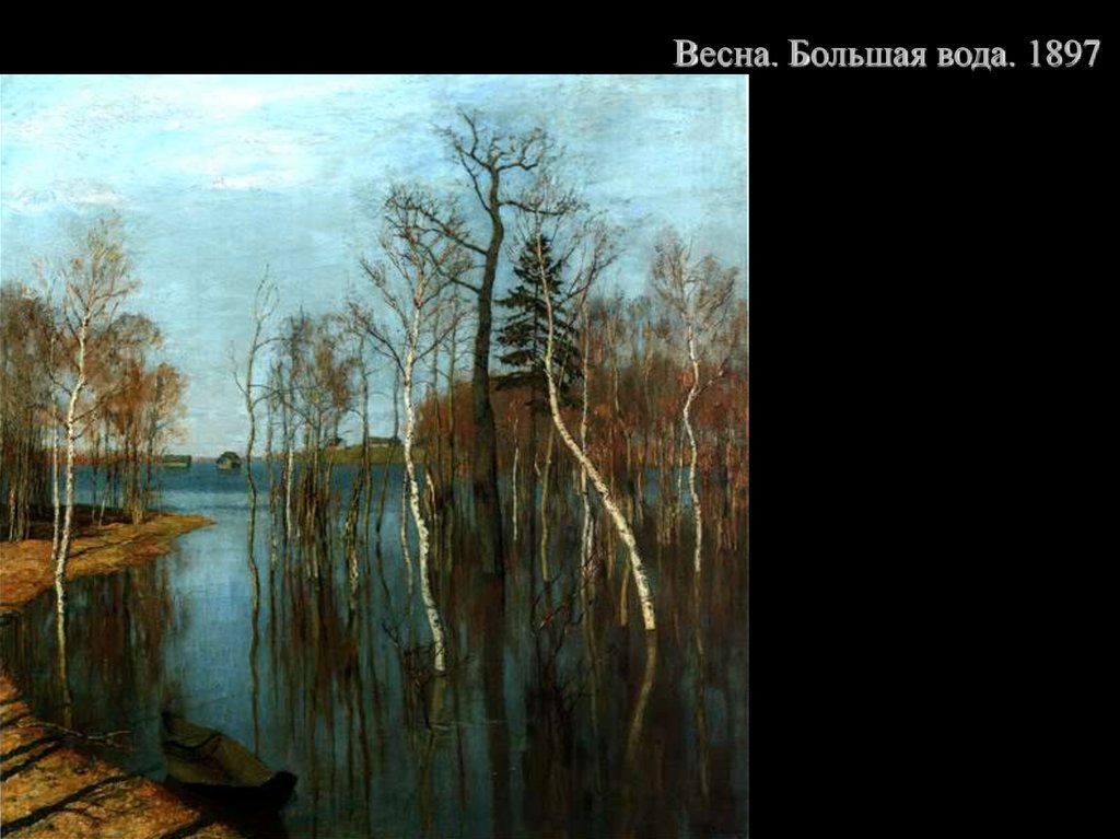 Весна. Большая вода. 1897