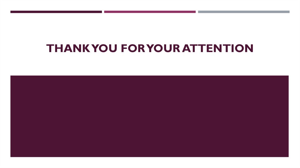 thank you for your attention