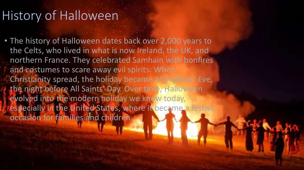 History of Halloween