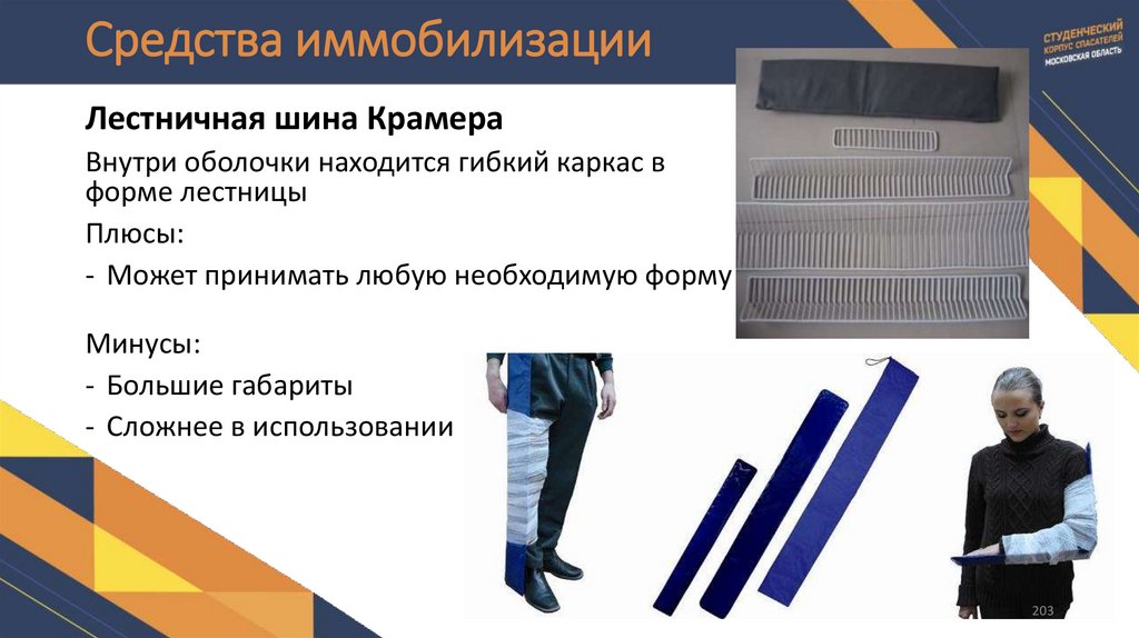 Средства иммобилизации