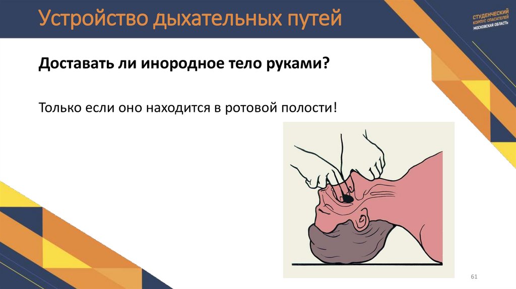 Устройство дыхательных путей