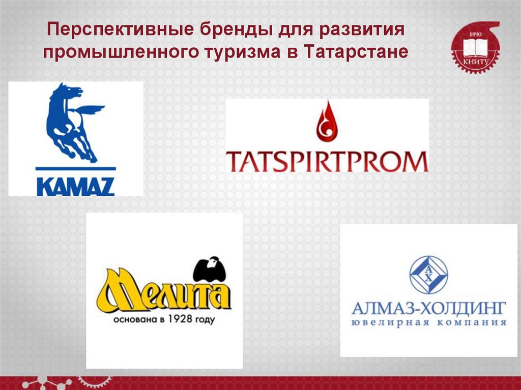 Перспективные бренды для развития промышленного туризма в Татарстане