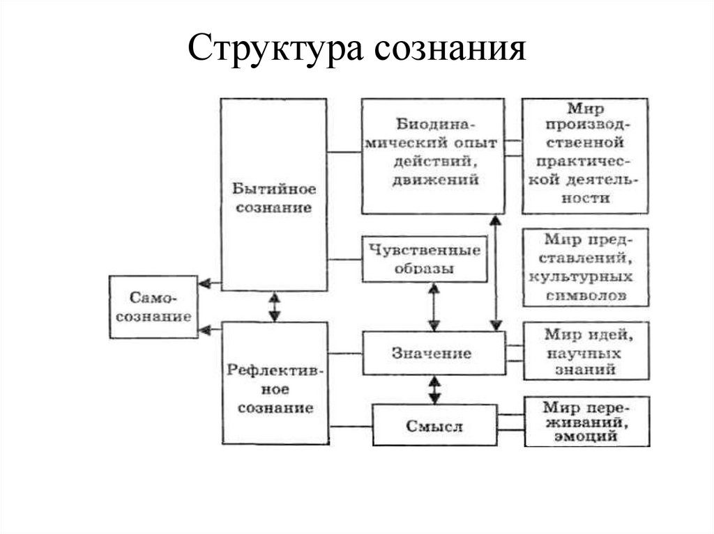 Структура сознания