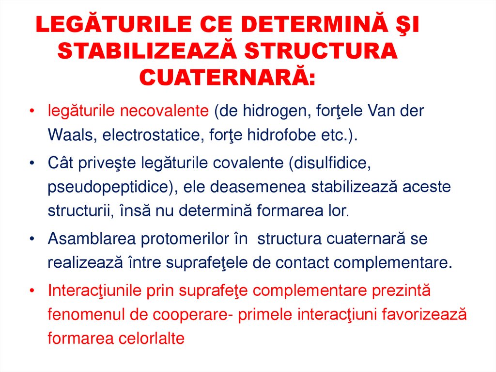 STRUCUTRA CUATERNARĂ