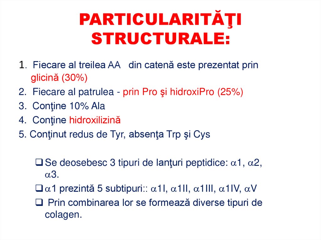LEGĂTURILE CE DETERMINĂ ŞI STABILIZEAZĂ STRUCTURA CUATERNARĂ: