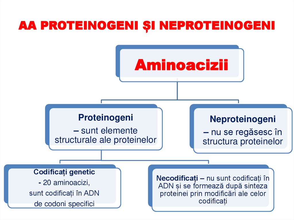 AA PROTEINOGENI ȘI NEPROTEINOGENI