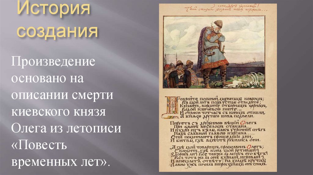 История создания