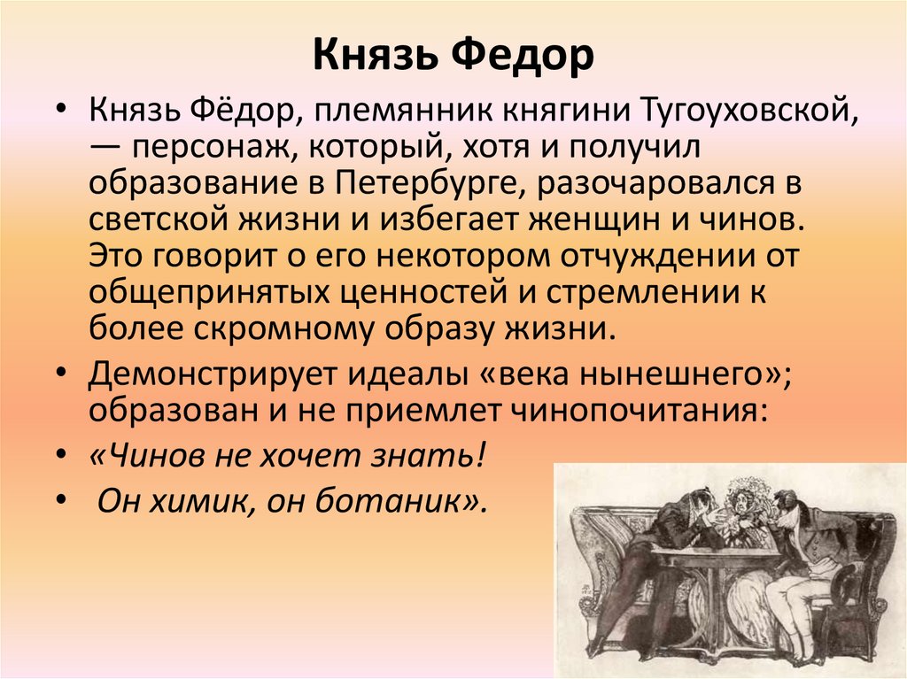 Князь Федор