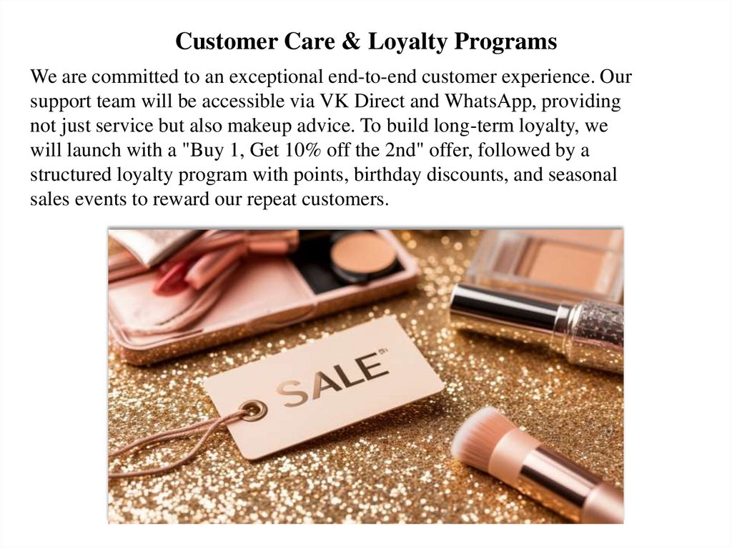 Customer Care & Loyalty Programs