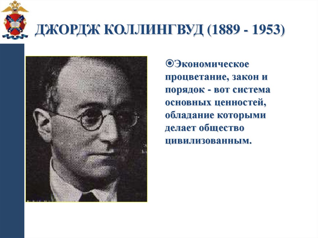 Джордж Коллингвуд (1889 - 1953)
