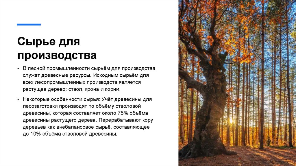 Сырье для производства