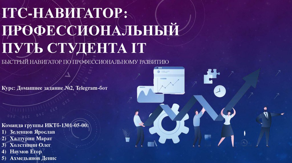ITc‑Навигатор: Профессиональный путь студента IT