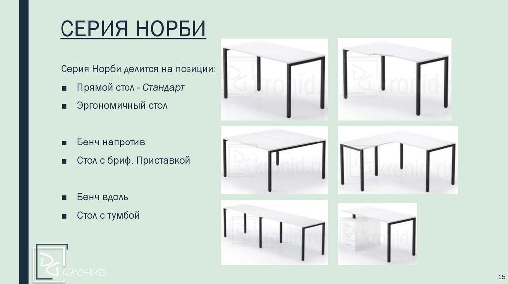 СЕРИЯ НОРБИ