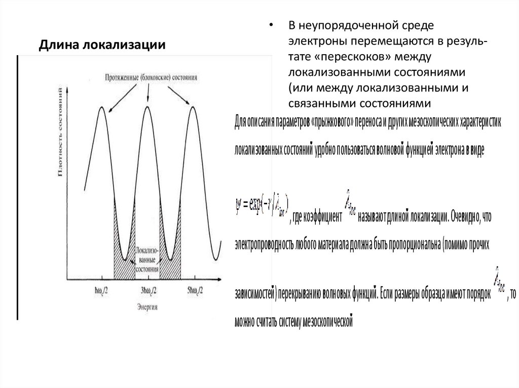 Длина локализации